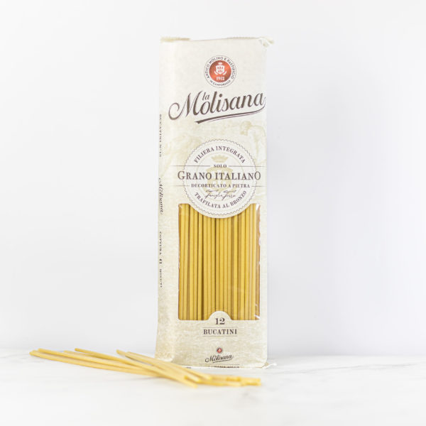 My Little ItalyConfezione da 500 g di Bucatini N°12 de La Molisana, la pasta secca disponibile su .