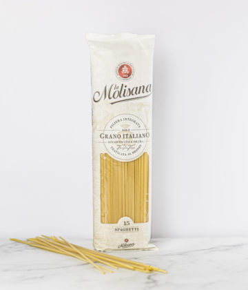 500g-Packung Spaghetti Nr. 15 von La Molisana, die perfekte Darstellung der italienischen Kochkunst.