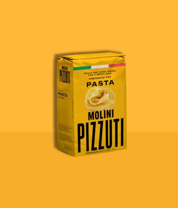 Sac de Farine pour pâtes 100% italienne, 1kg, Molini Pizzuti, idéal pour pâtes maison