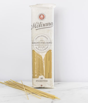 Paquet de 500g de Spaghettini N°16 de La Molisana, pâtes italiennes raffinées offertes par My Little Italy.