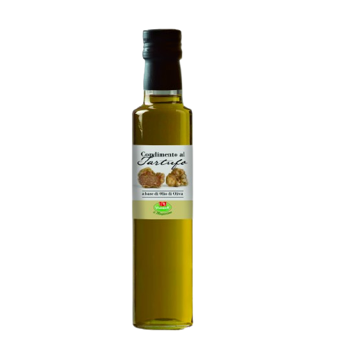 Trivelli Tartufi Huile d'olive extra vierge à la truffe blanche - 250ml