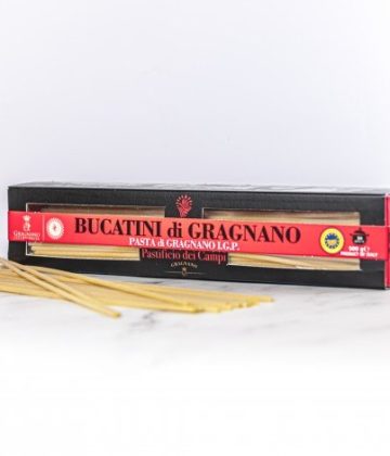 Paquet de 500g de Bucatini di Gragnano IGP disponible sur My Little Italy