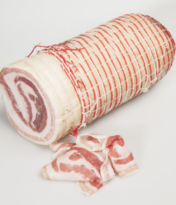 Gerollte Pancetta-Scheiben in bester Qualität von My Little Italy