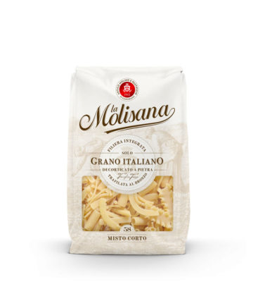 Paquet de 500g de Misto Corto N°58 de La Molisana, pâtes italiennes multi-formats disponibles sur My Little Italy.