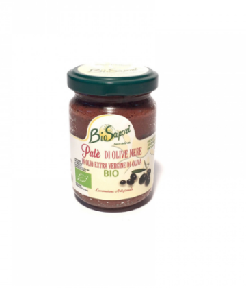 Image d'un pot de Pâté d'olives noires BIO - 140g