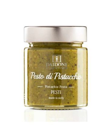 130g-Glas grünes Pesto mit Pistazien erhältlich auf My Little Italy.