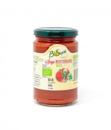 Glas Bio-Basilikum-Tomatensauce 300g, importiert aus Molise, Italien, erhältlich auf My Little Italy.