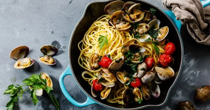 🍝✨-Decouvrez-les-Secrets-des-Spaghetti-alle-Vongole-Parfaits-en-10-Minutes-