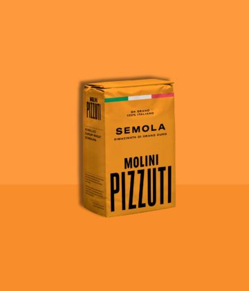Sac de Farine Semola 100% italienne, 1kg, Molini Pizzuti, idéal pour panures et pizzas maison